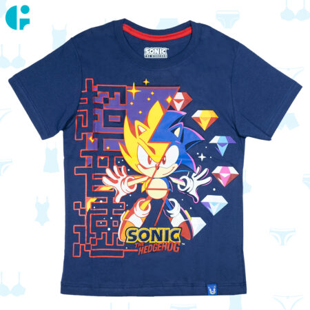 POLO SONIC AZUL DE NIÑO