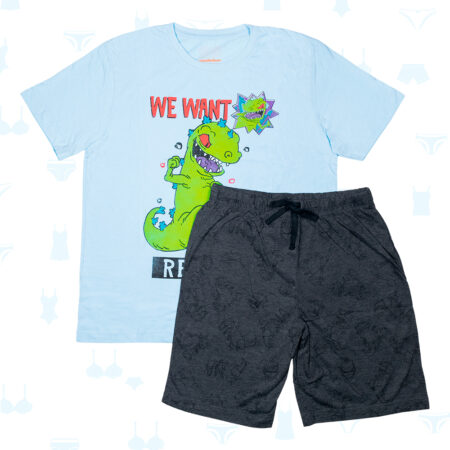CONJUNTO PIJAMA REPTAR RUGRATS DE HOMBRE