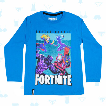 POLO FORTNITE AZUL DE NIÑO
