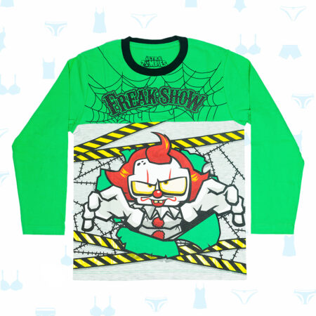 POLO ULTRA ZOMBIES VERDE DE NIÑO