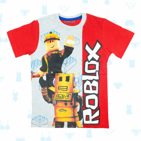 POLO ROBLOX ROJO DE NIÑO