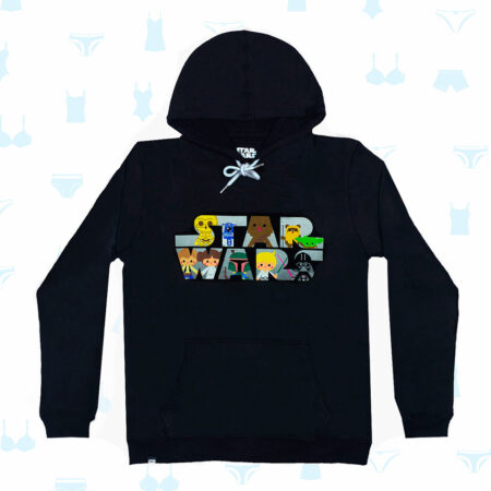 POLERA STAR WARS NEGRO DE HOMBRE