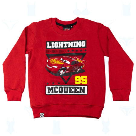 POLERA CARS DISNEY ROJO DE NIÑO