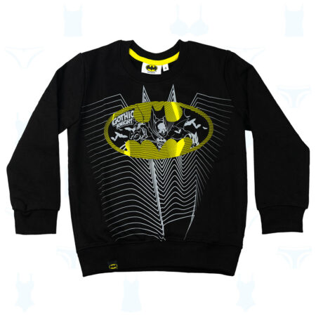 POLERA BATMAN NEGRO DE NIÑO