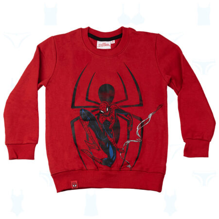 POLERA SPIDERMAN ROJO DE NIÑO
