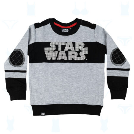 POLERA STAR WARS GRIS DE NIÑO
