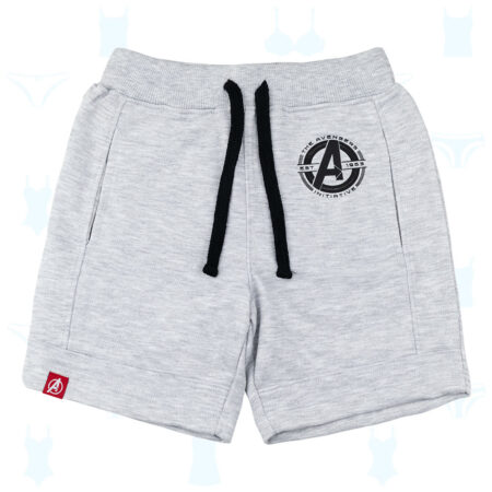SHORTS AVENGERS GRIS DE NIÑO