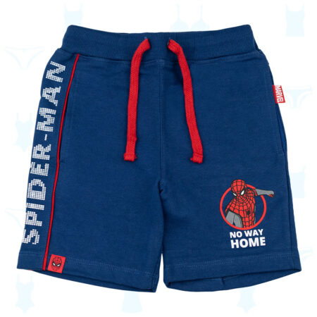 SHORTS SPIDERMAN AZUL DE NIÑO