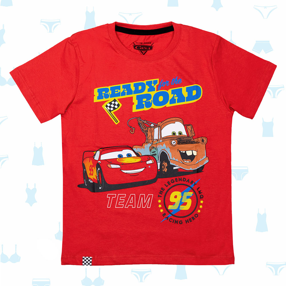 POLO CARS ROJO DE NIÑO