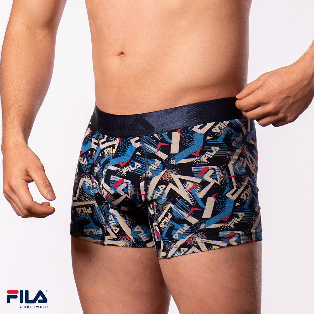 (PACKx12) BOXER FILA ESTAMPADO MIXTO DE HOMBRE