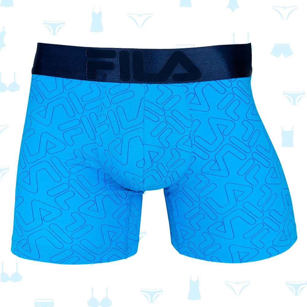 (PACKx12) BOXER FILA ESTAMPADO LETRAS DE HOMBRE