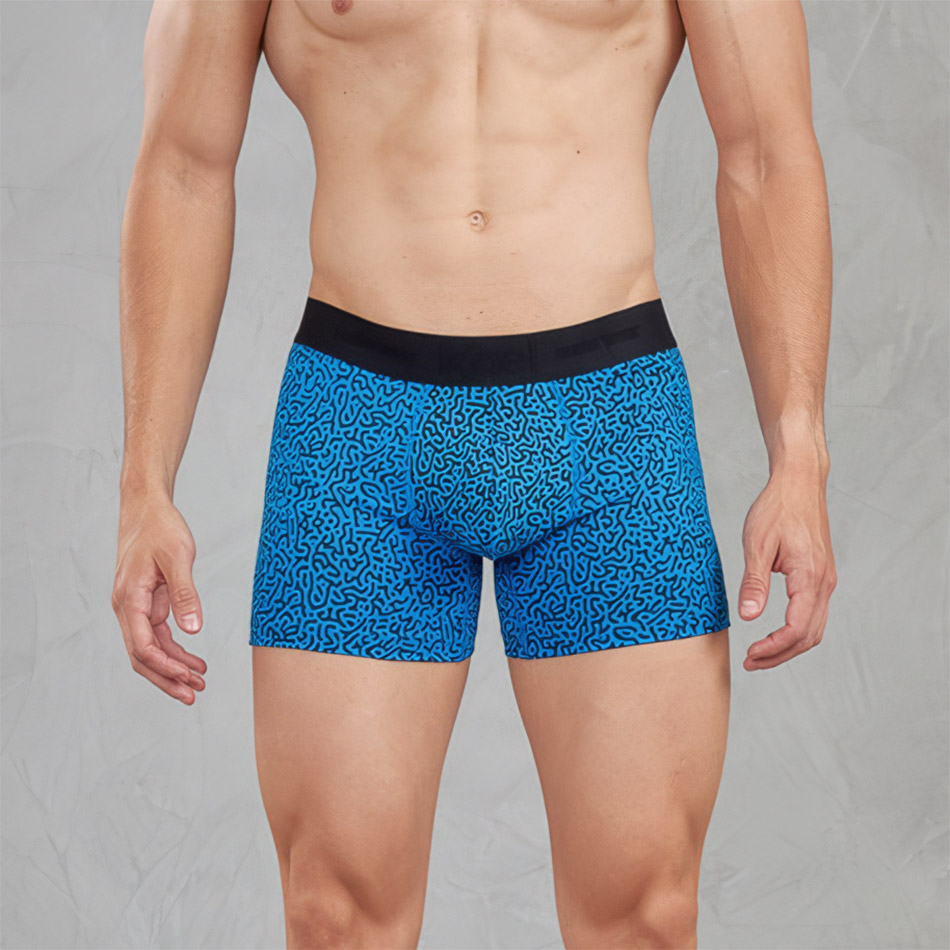 (PACKx12) BOXER KAEL ESTAMPADO LABERINTO DE HOMBRE